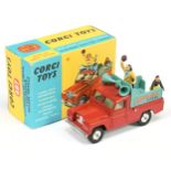 Corgi Toys 487 "Chipperfields Circus" Land Rover Parade Vehicle  - Red with blue plastics silver ...