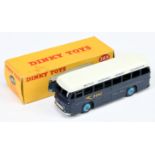 Dinky Toys 283 "BOAC" Duple Roadmaster Airport Coach - Dark blue body, white roof, silver trim, m...