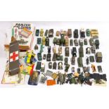 Lledo & similar, Military Ambulance & similar, a boxed & unboxed group & related magazines & para...