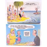 BAMFORTH Postcards "Comic Series" TRADE PACKS, Saucy/Seaside Humour