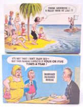 BAMFORTH Postcards "Comic Series" TRADE PACKS, Saucy/Seaside Humour