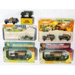 Matchbox Battle Kings & similar, Military related, a boxed & unboxed group
