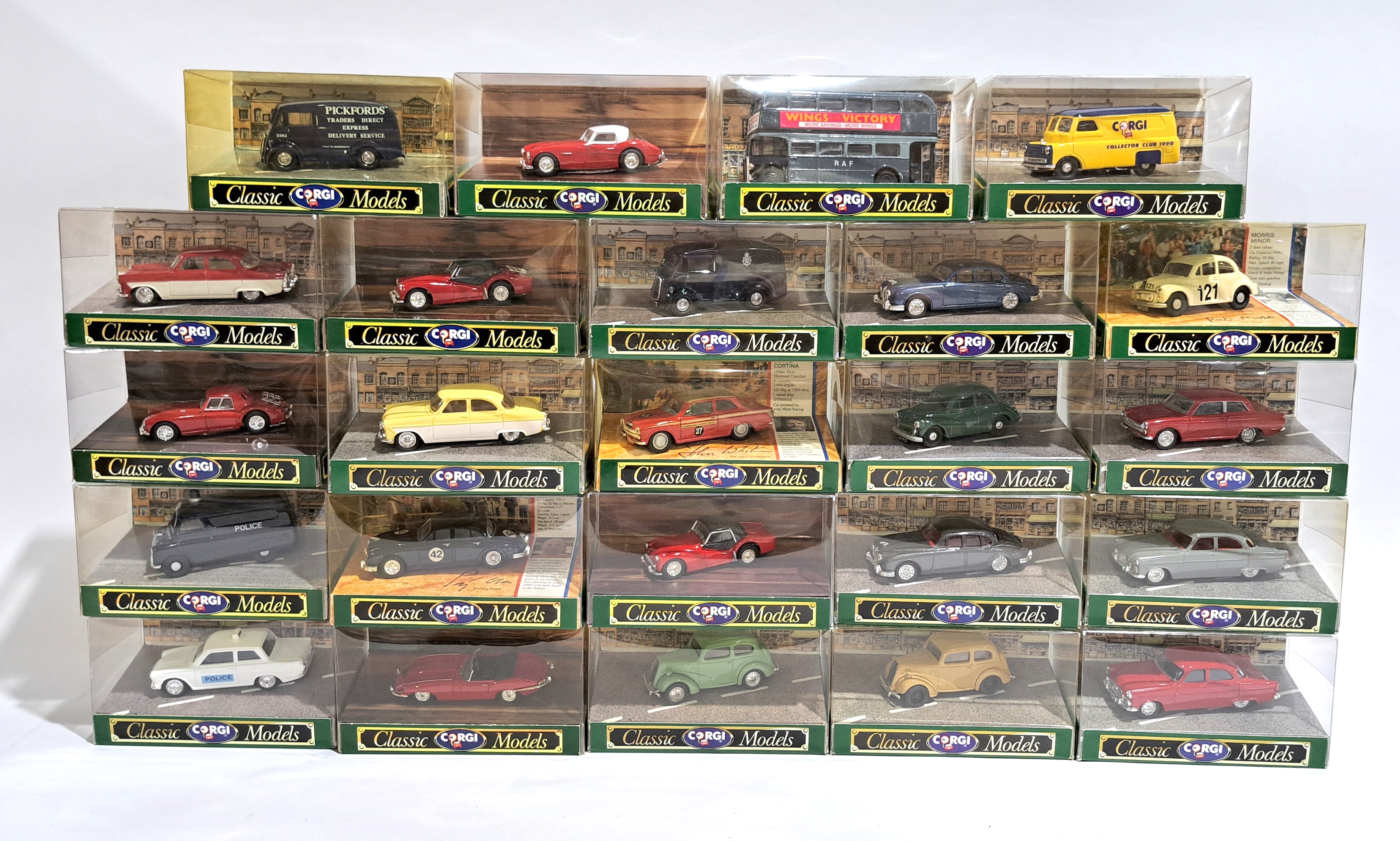 Corgi Classic Models, a boxed group