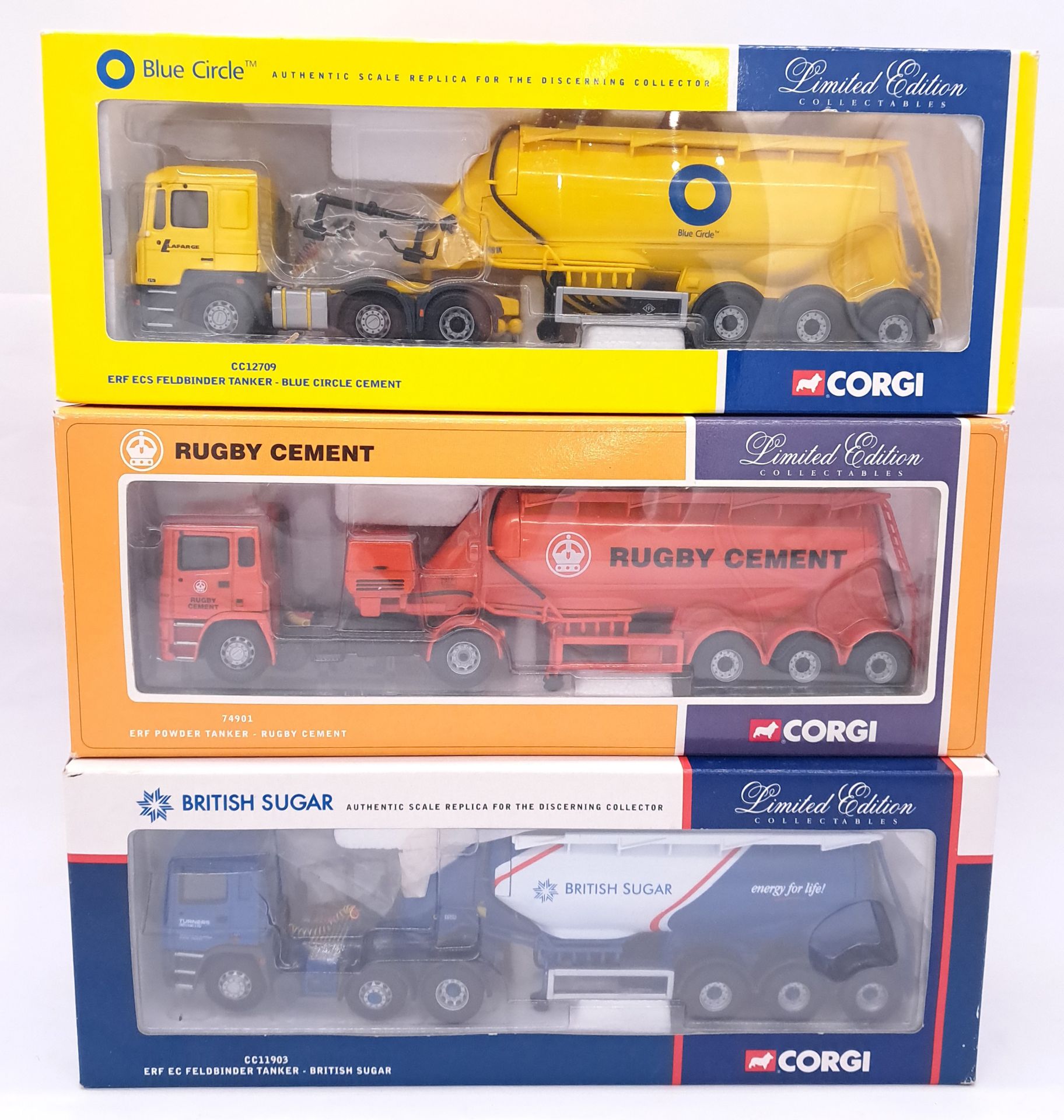 Corgi, a boxed group of 1:50 scale Commercial Tanker models