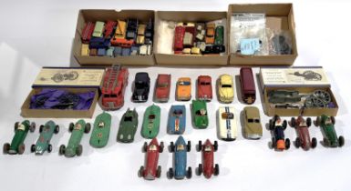 Dinky & similar, Race Cars & similar, a boxed & unboxed group