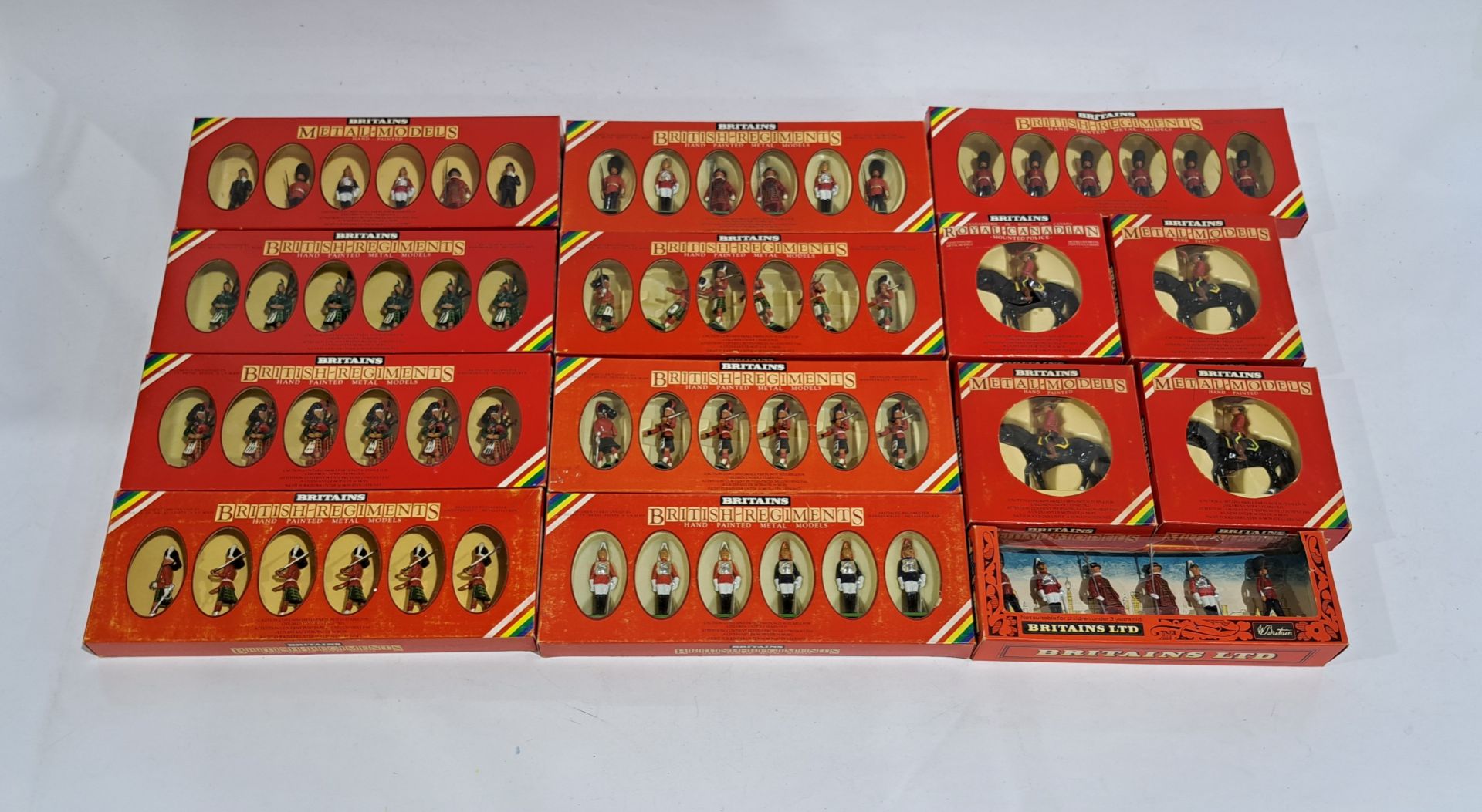 Britains British Regiments Metal Models & Corgi Collectible Icon Figures, a boxed group - Image 2 of 3
