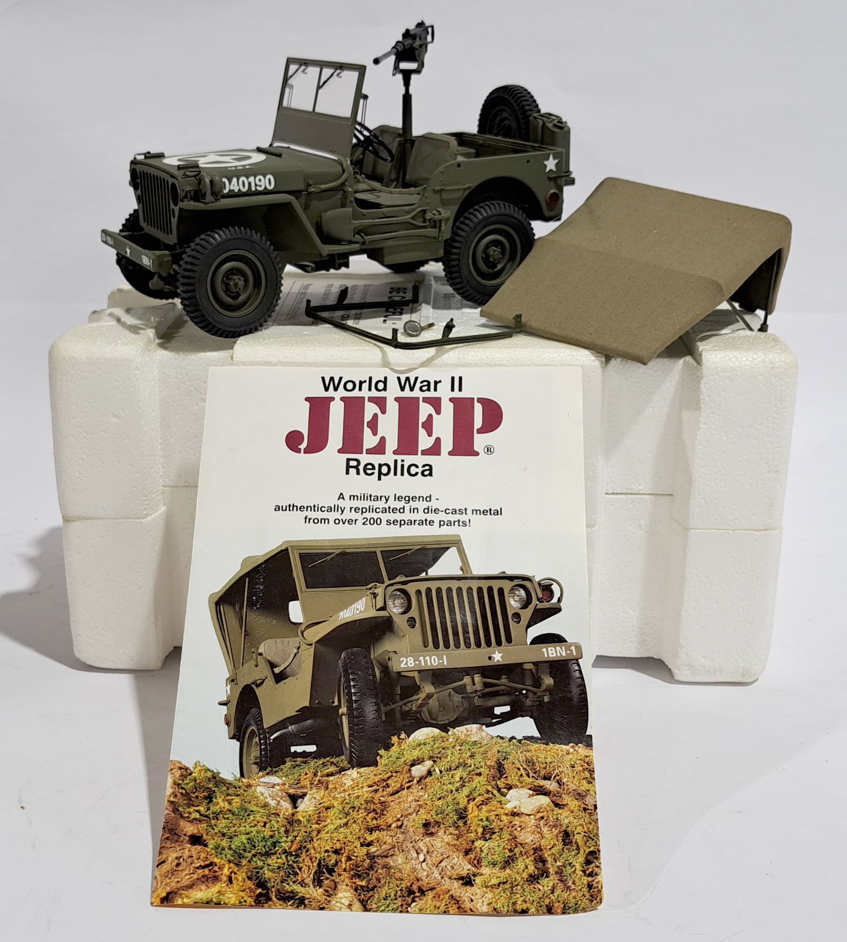 Danbury Mint World War II Jeep