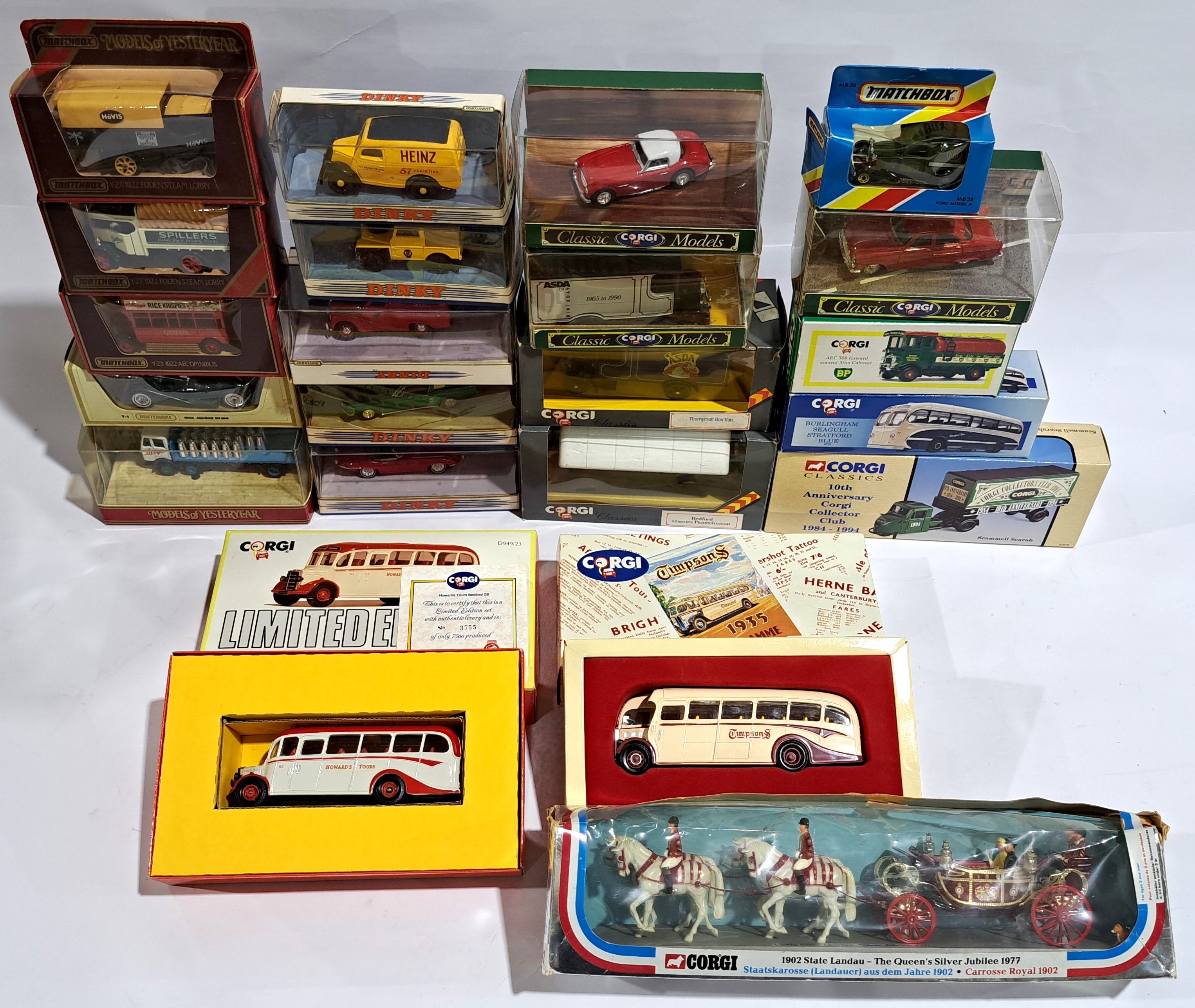 Corgi, Matchbox, The DInky Collection & similar, a boxed group