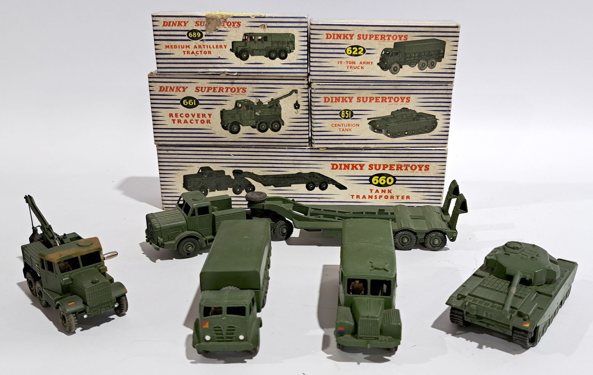 Dinky Supertoys, Military related, a boxed group