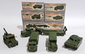 Dinky Supertoys, Military related, a boxed group
