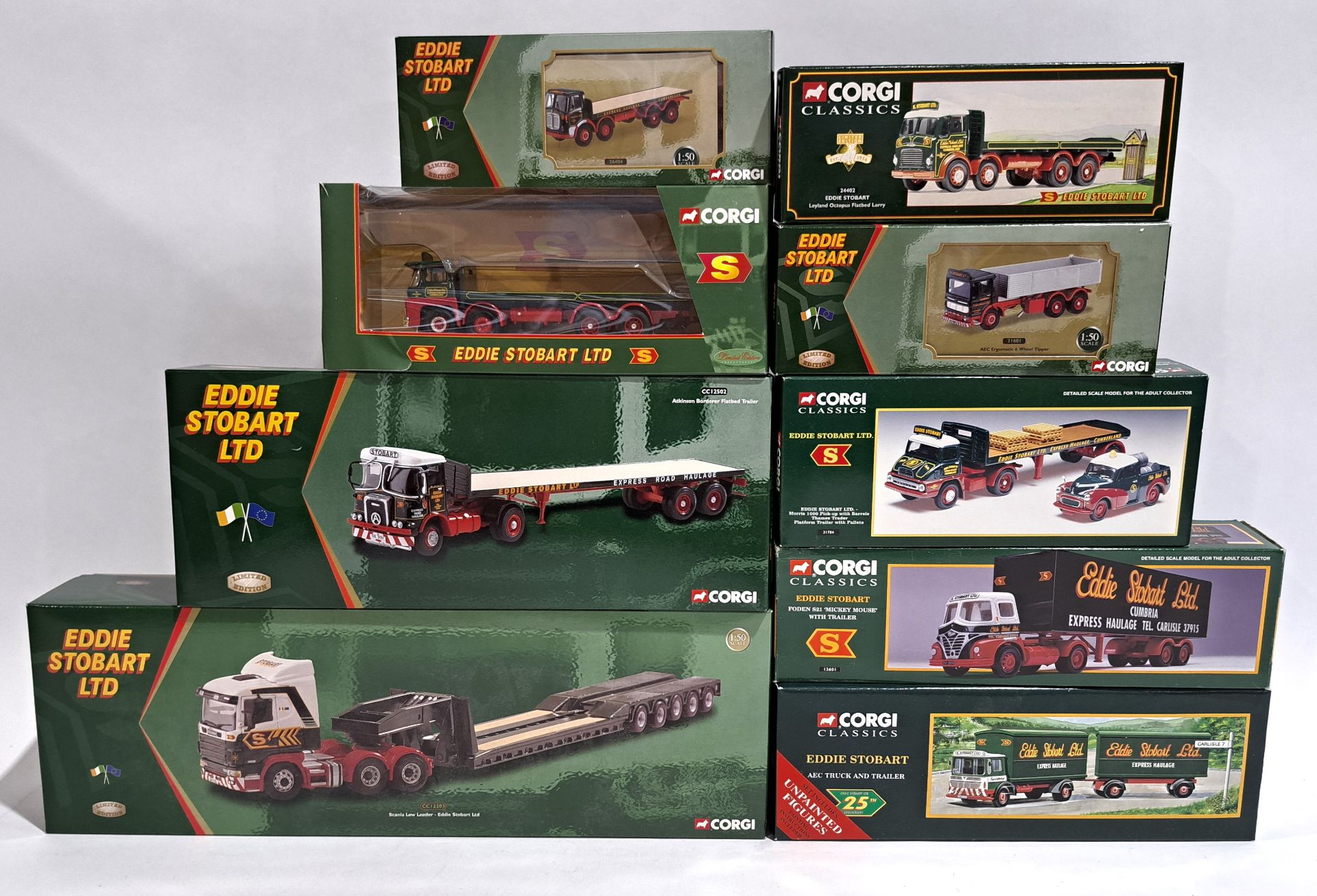 Corgi Classics & similar “Eddie Stobart”, a boxed group - Bild 2 aus 2