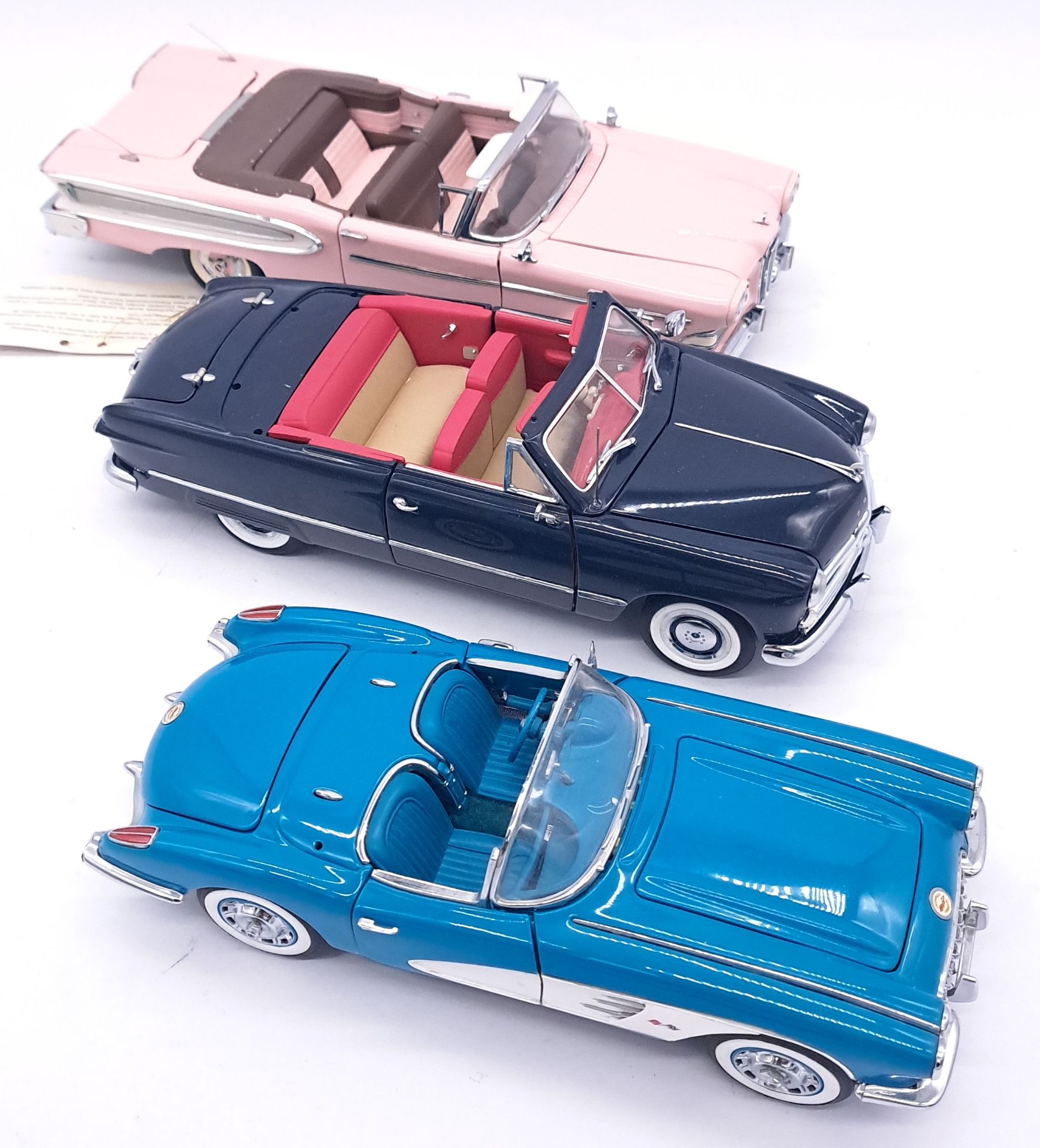 Franklin Mint, a boxed/part boxed (Polystyrene only) Convertible group - Image 3 of 3
