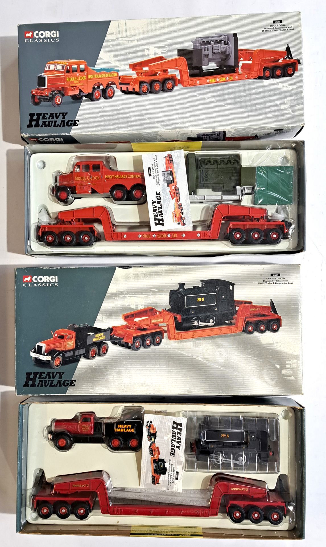 Corgi Heavy Haulage, a boxed pair of 1:50 scale sets - Image 2 of 2