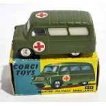 Corgi 414 Bedford Military Ambulance, boxed