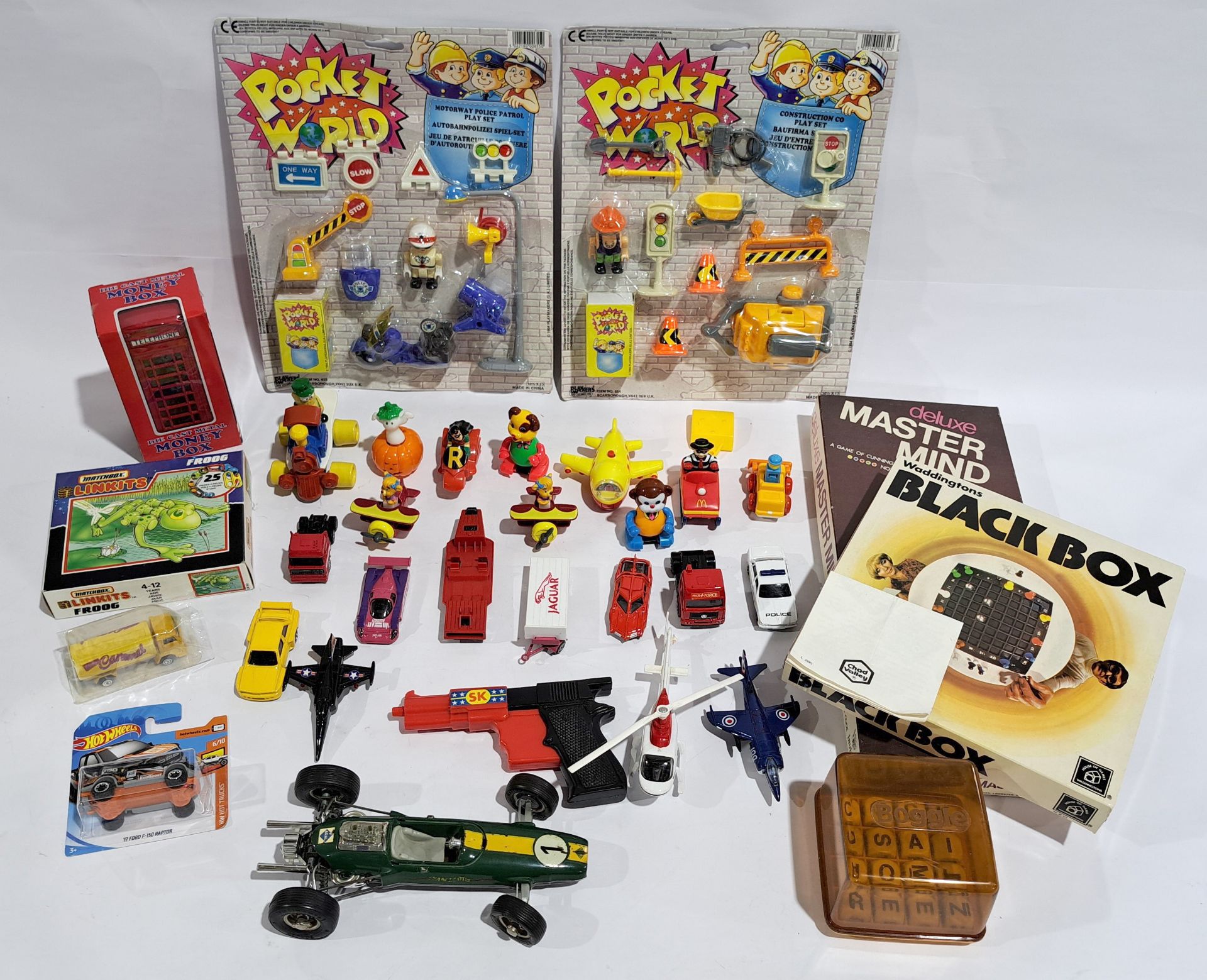 Solido, Matchbox Linkits, Promotional Models, Board Games & similar, a mixed boxed & unboxed group