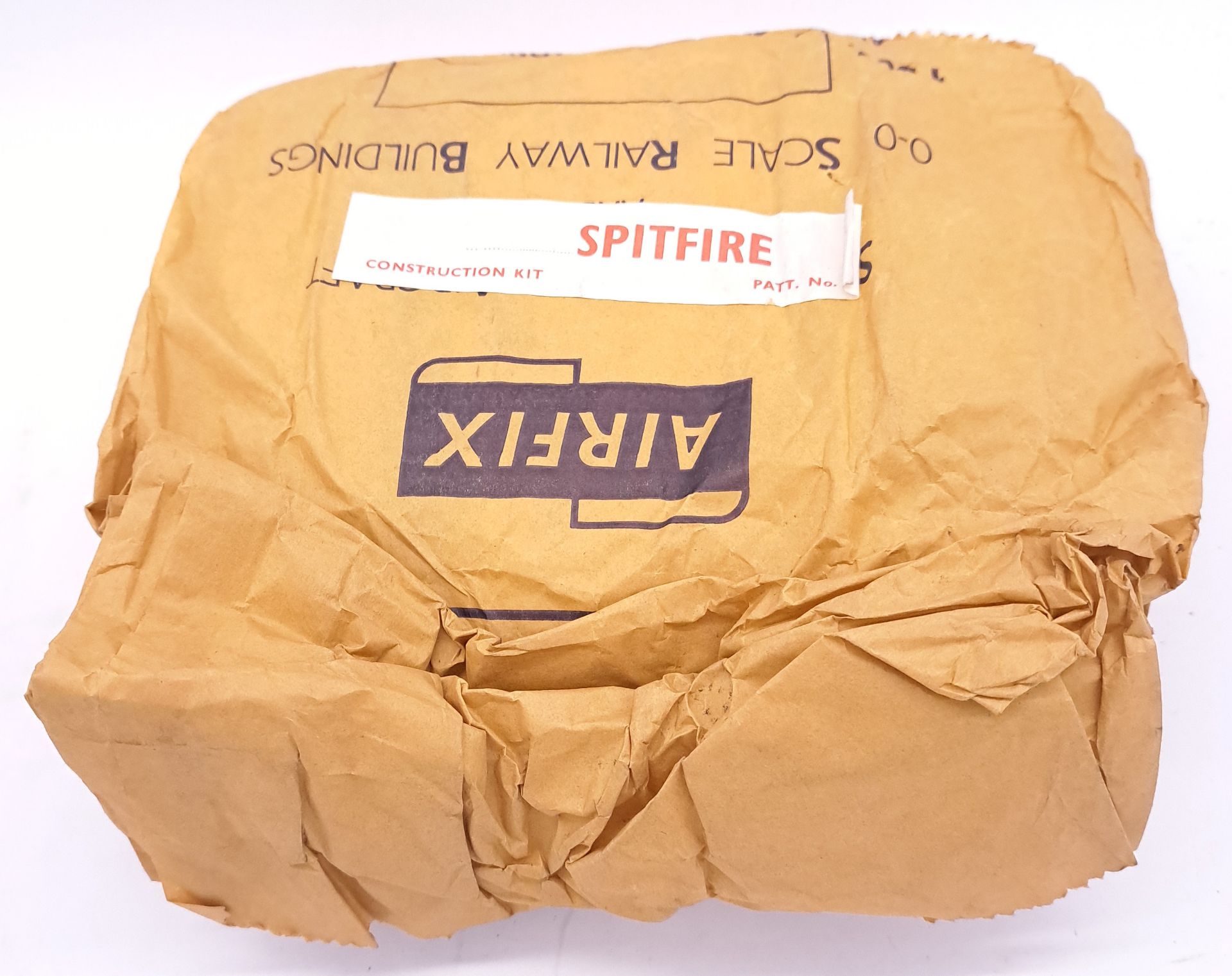 Airfix c1960’s ORIGINAL TRADE BAG complete with Bagged (possibly Type3) “Spitfire” Kits - Image 2 of 7