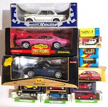 Anson, ERTL, Maisto and similar, a boxed mixed scale group
