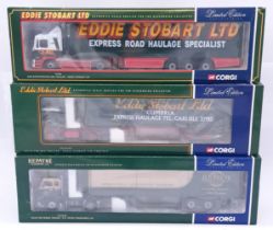 Corgi, a boxed group of 1:50 scale Commercial Truck/Trailer models