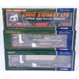 Corgi, a boxed group of 1:50 scale Commercial Truck/Trailer models