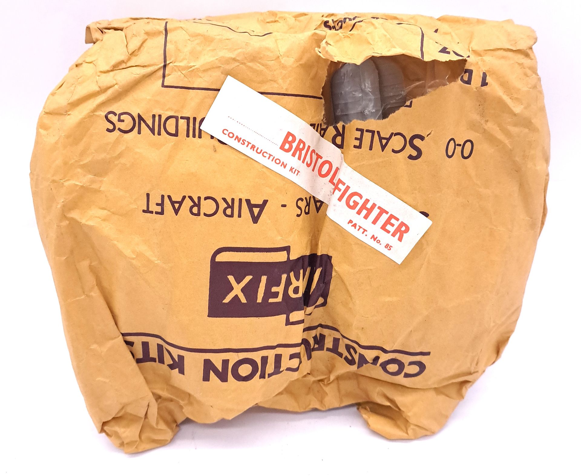 Airfix c1960’s ORIGINAL TRADE BAG complete with Bagged (possibly Type3) “Bristol Fighter” Kits - Bild 2 aus 8