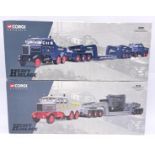 Corgi Heavy Haulage, a boxed pair of 1:50 scale sets