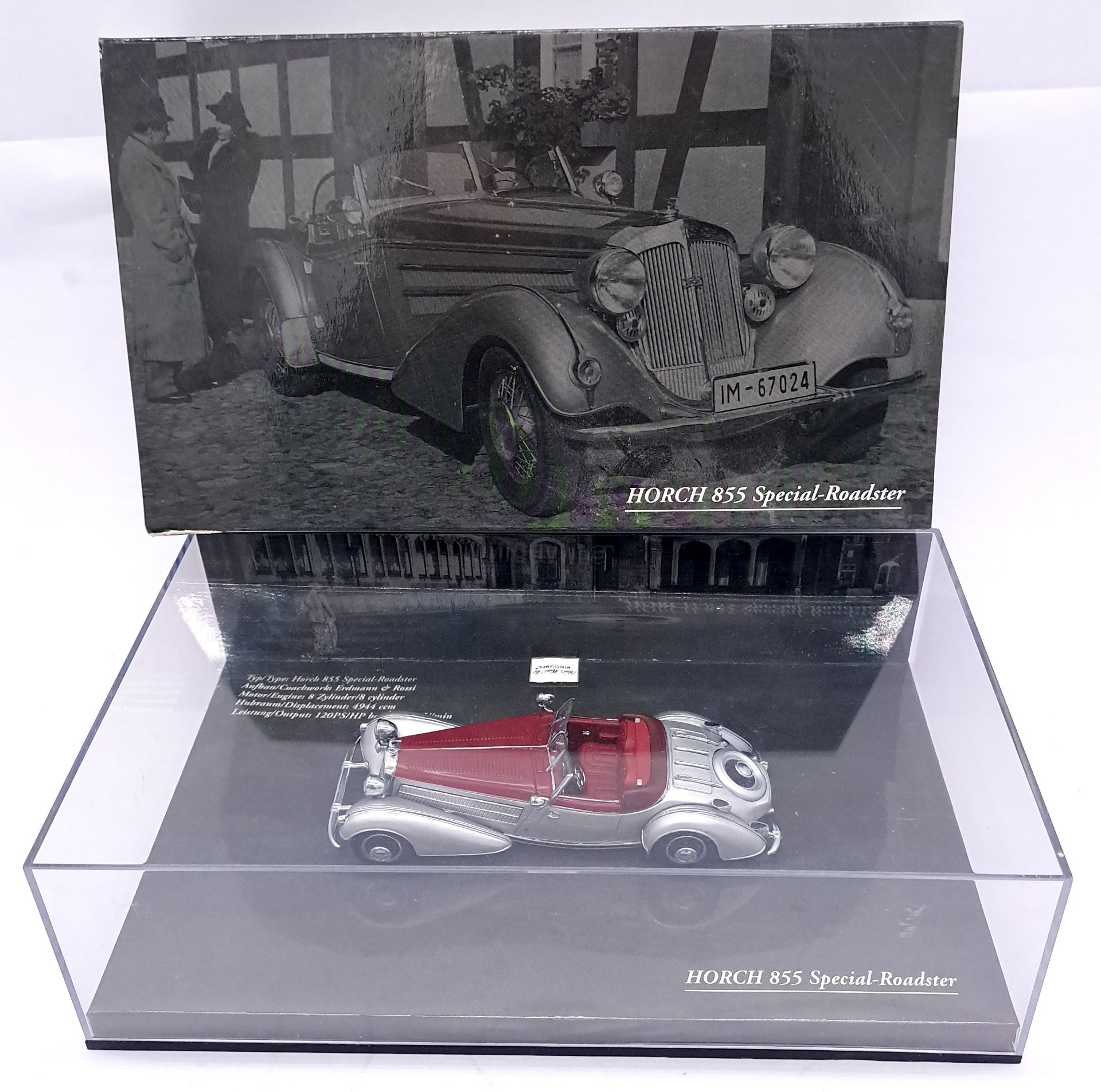 Minichamps, a boxed pair of German vehicles - Bild 2 aus 3