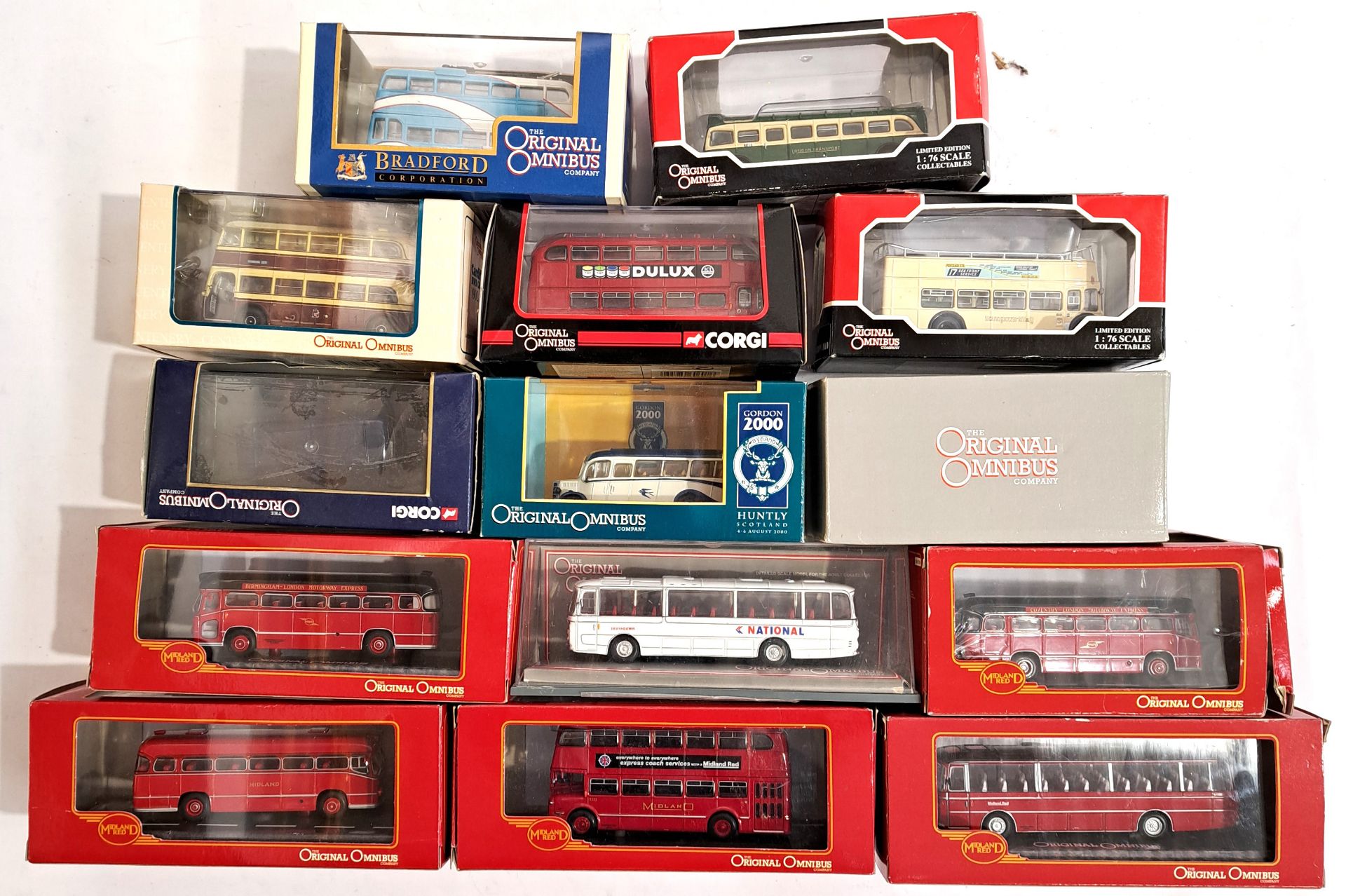 Corgi “Original Omnibus” a boxed bus group