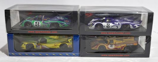Spark Minimax, a boxed group of Porsche & similar.