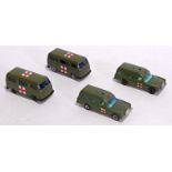 Matchbox Military Ambulance, an unboxed group