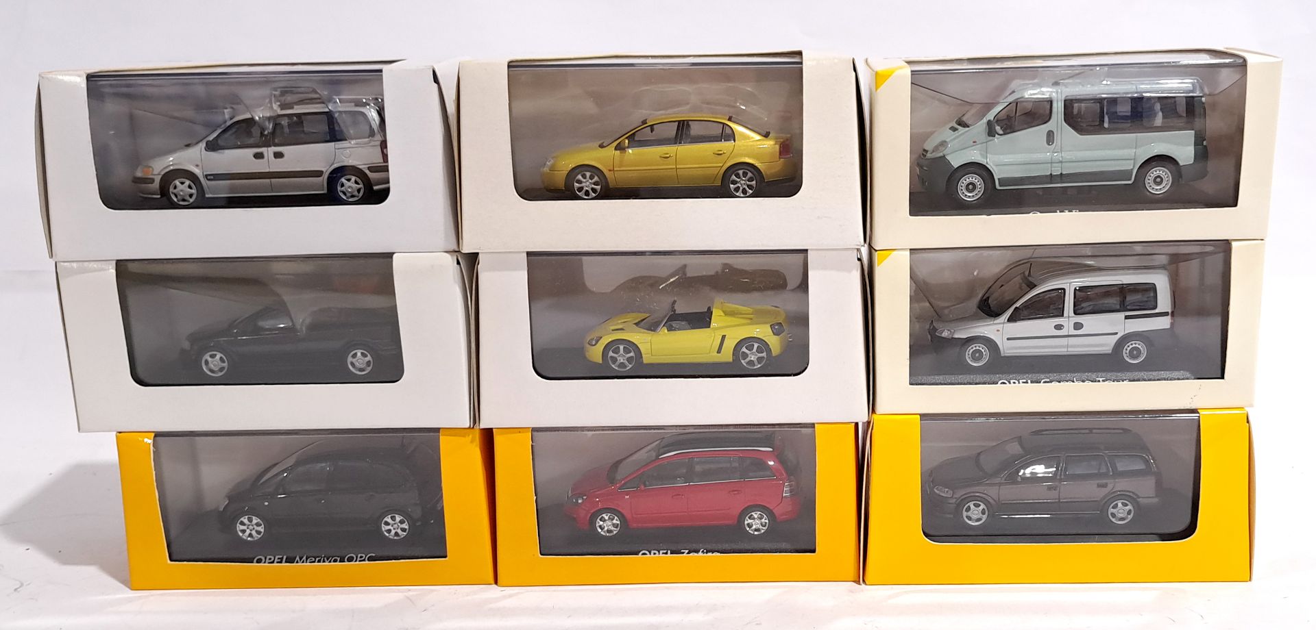Mini Champs Opel vehicles, a boxed Dealership group