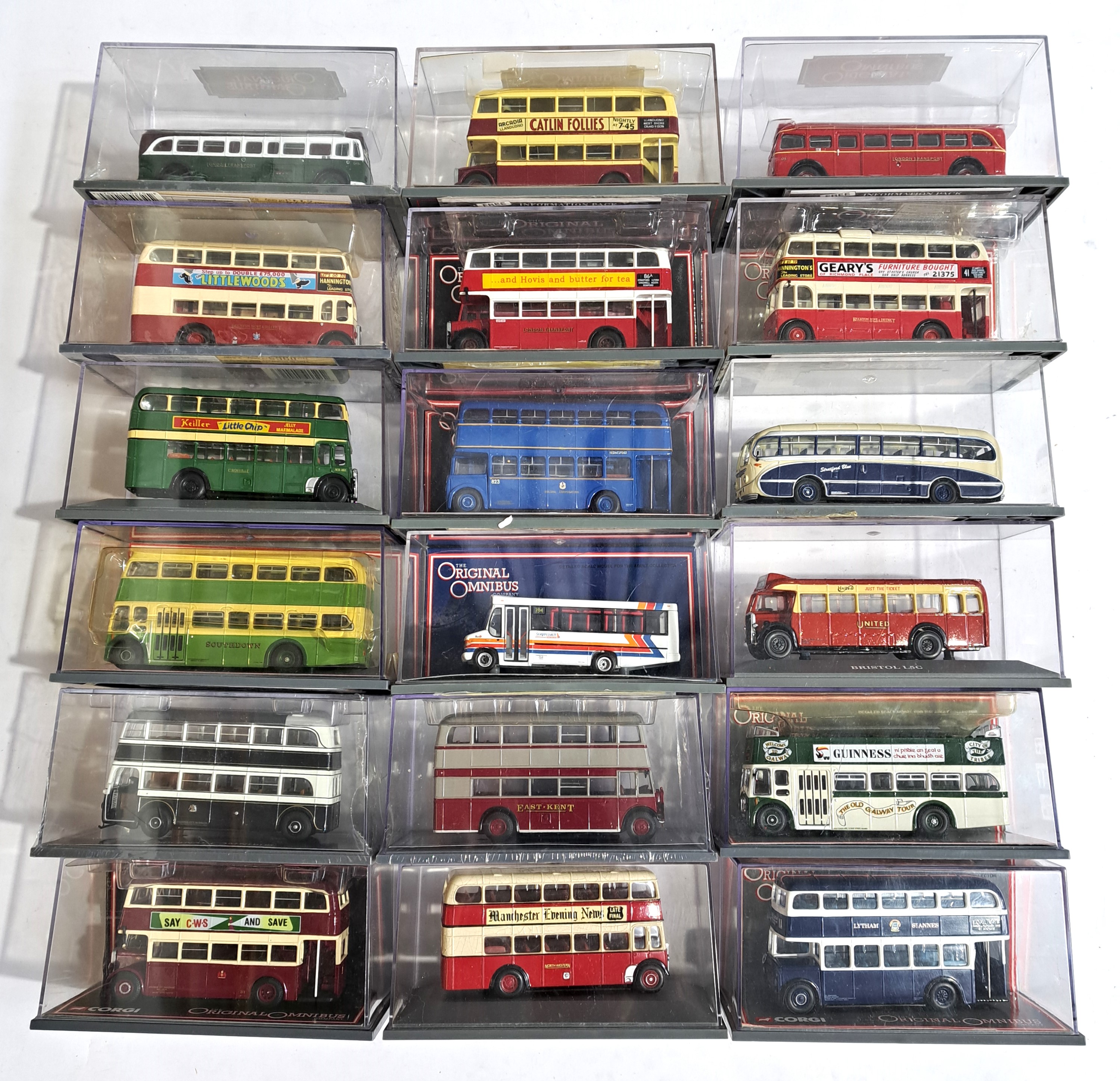 Corgi “Original Omnibus” a boxed bus/bus related group