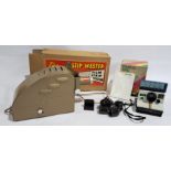 Stip Master (UK) 35mm Film Strip Projector & Polaroid 1000 Instant Colour Pictures Camera, a boxe...