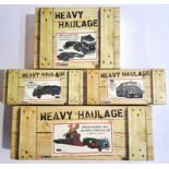 Corgi "Heavy Haulage" a boxed 1:50 scale group comprising of CC12909, CC11102, CC12304 along with...