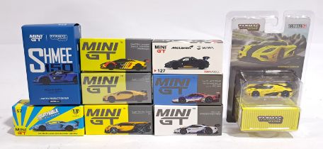 Mini GT, Tarmac Works & similar, a boxed group
