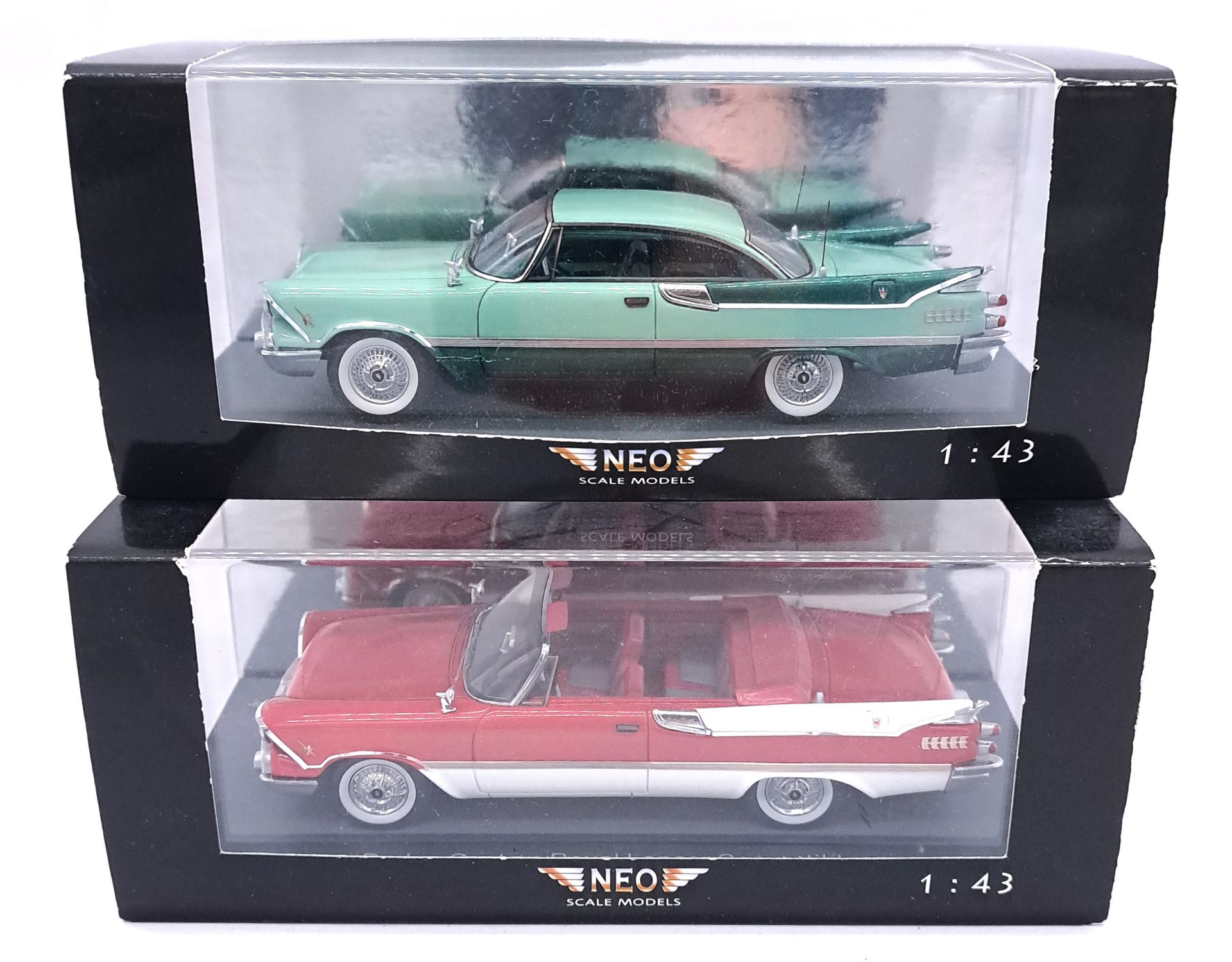 NEO Scale Models, a boxed 1:43 scale pair