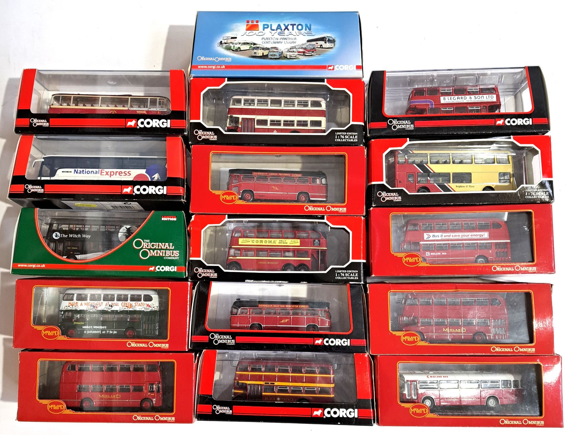 Corgi “Original Omnibus” a boxed bus group