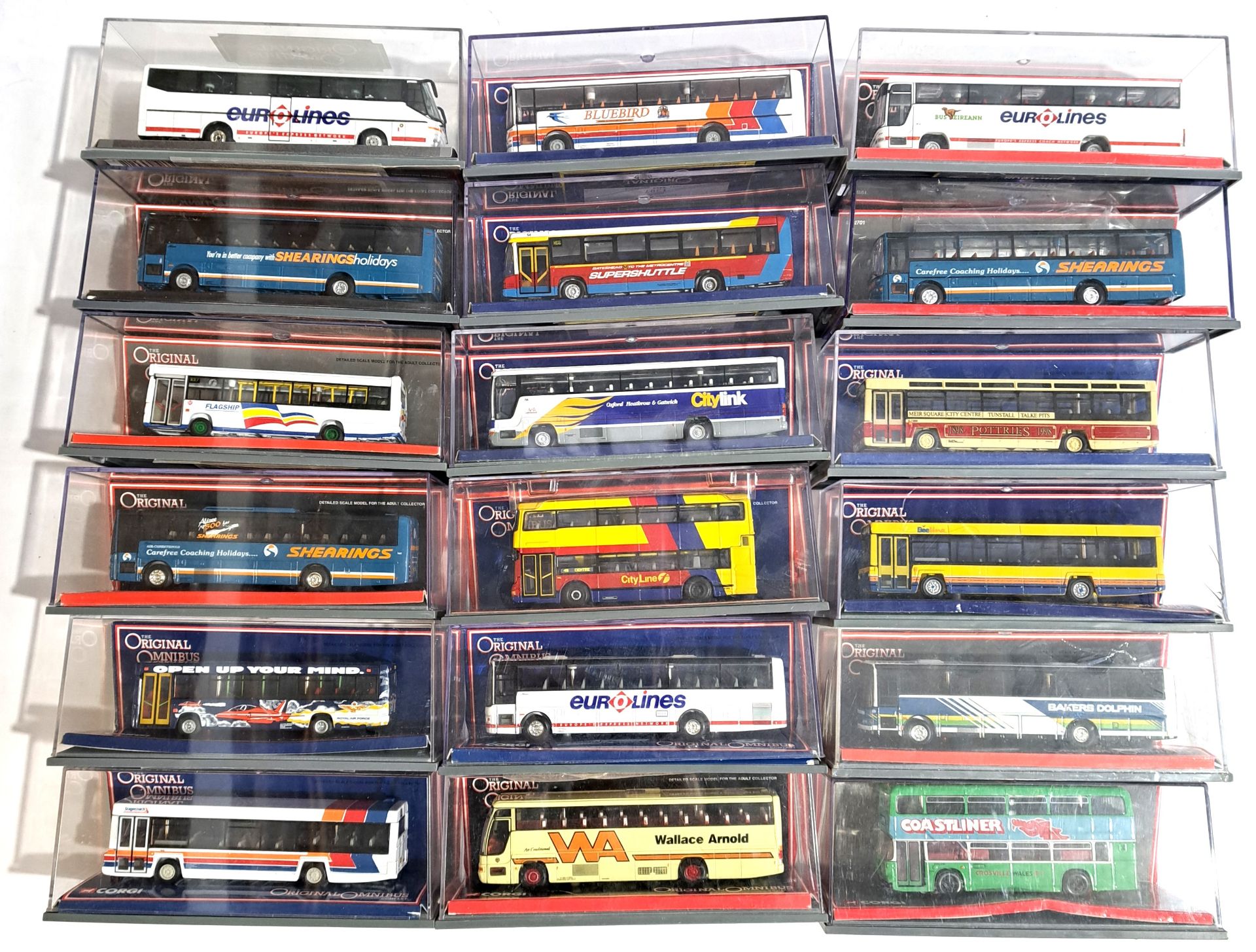 Corgi “Original Omnibus” a boxed bus group