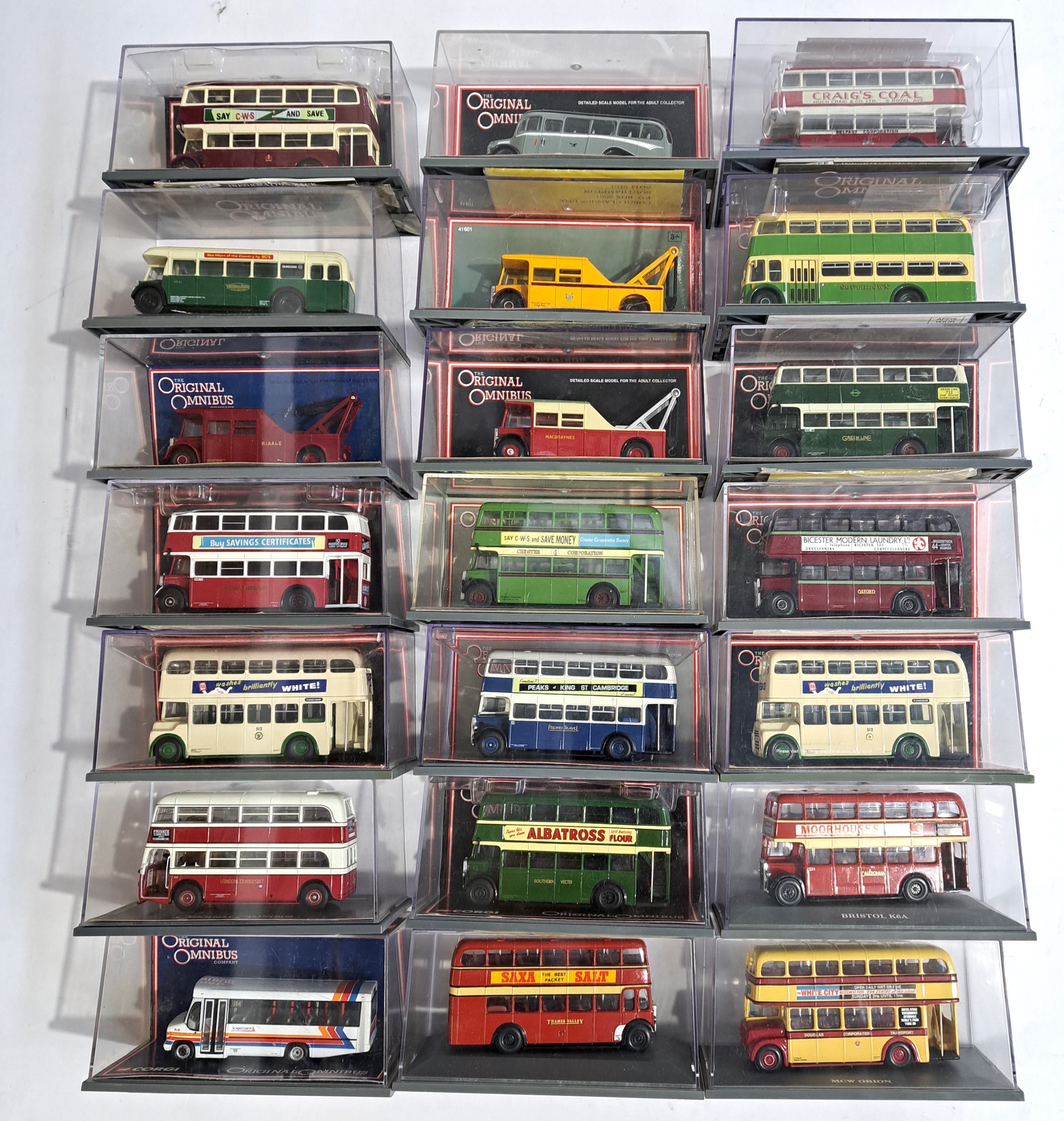 Corgi “Original Omnibus” a boxed bus/bus related group