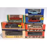 Russian Diecast Cars, Moskvitch & similar, a boxed group