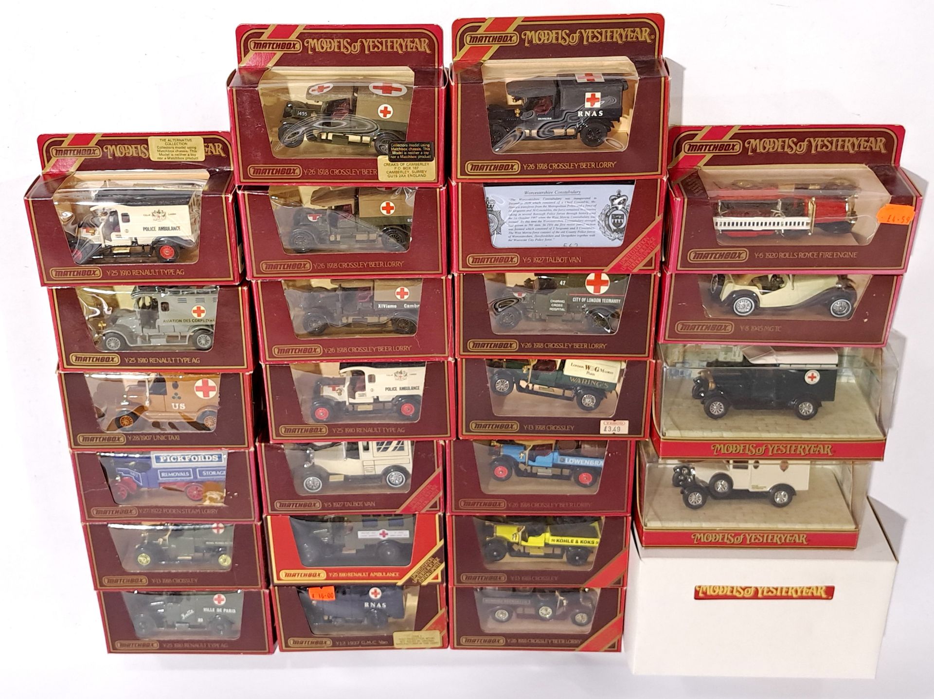 Matchbox Models of Yesteryear, a boxed group