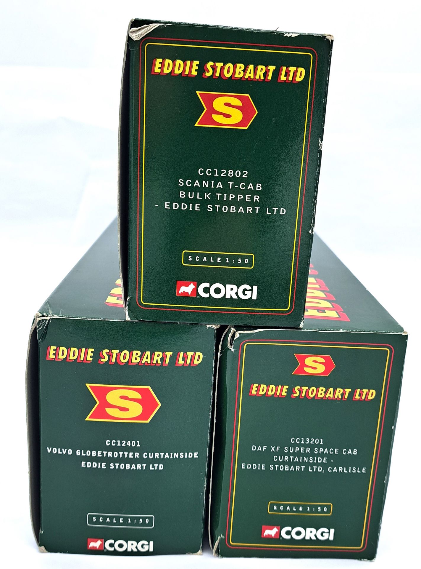 Corgi, a boxed group of 1:50 scale Commercial Truck/Trailer models "Eddie Stobart" - Image 2 of 2