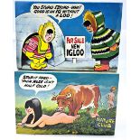 BAMFORTH Postcards "Comic Series" TRADE PACKS, Saucy/Seaside Humour