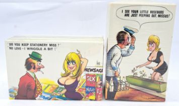 BAMFORTH Postcards "Comic Series" TRADE PACKS, Saucy/Seaside Humour