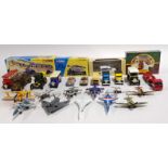 Corgi, Matchbox & similar, Aircraft, Commercial related & similar, a boxed & unboxed group