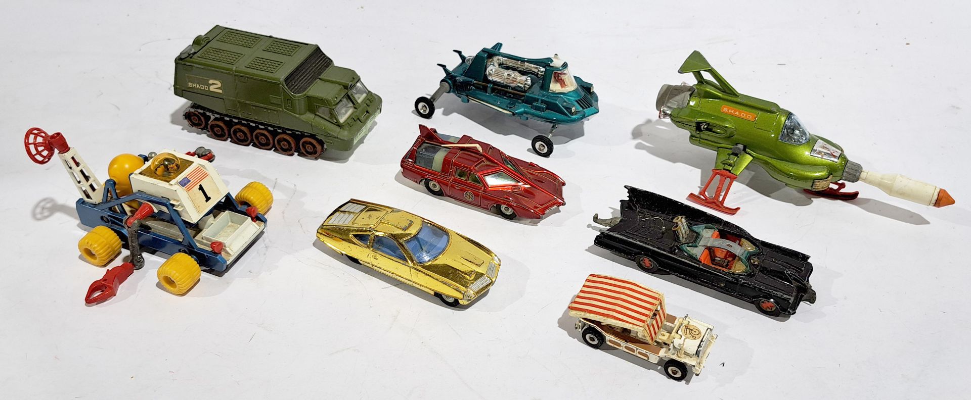 Dinky, Corgi & similar, Movie & TV related, an unboxed group