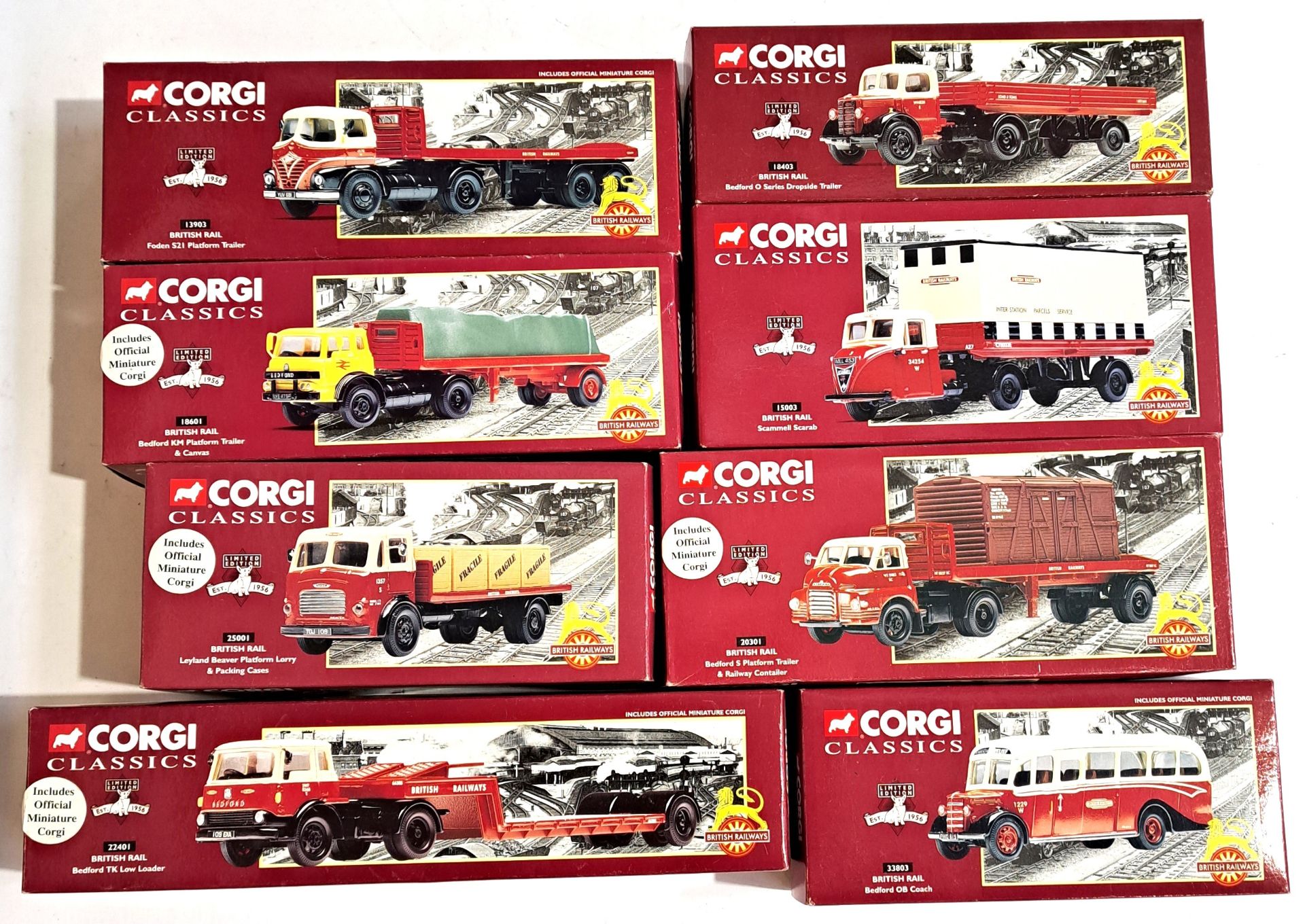 Corgi "British Railways" Series, a boxed group