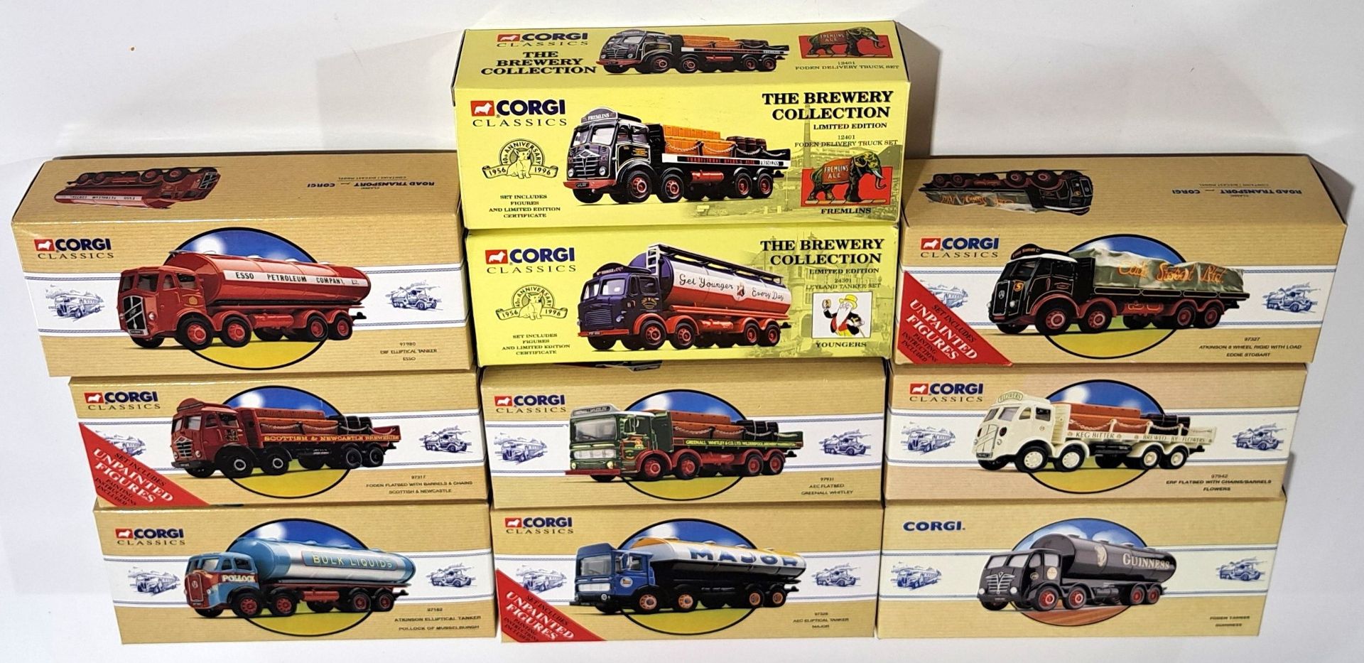 Corgi Classics & similar, Commercial & related, a boxed group