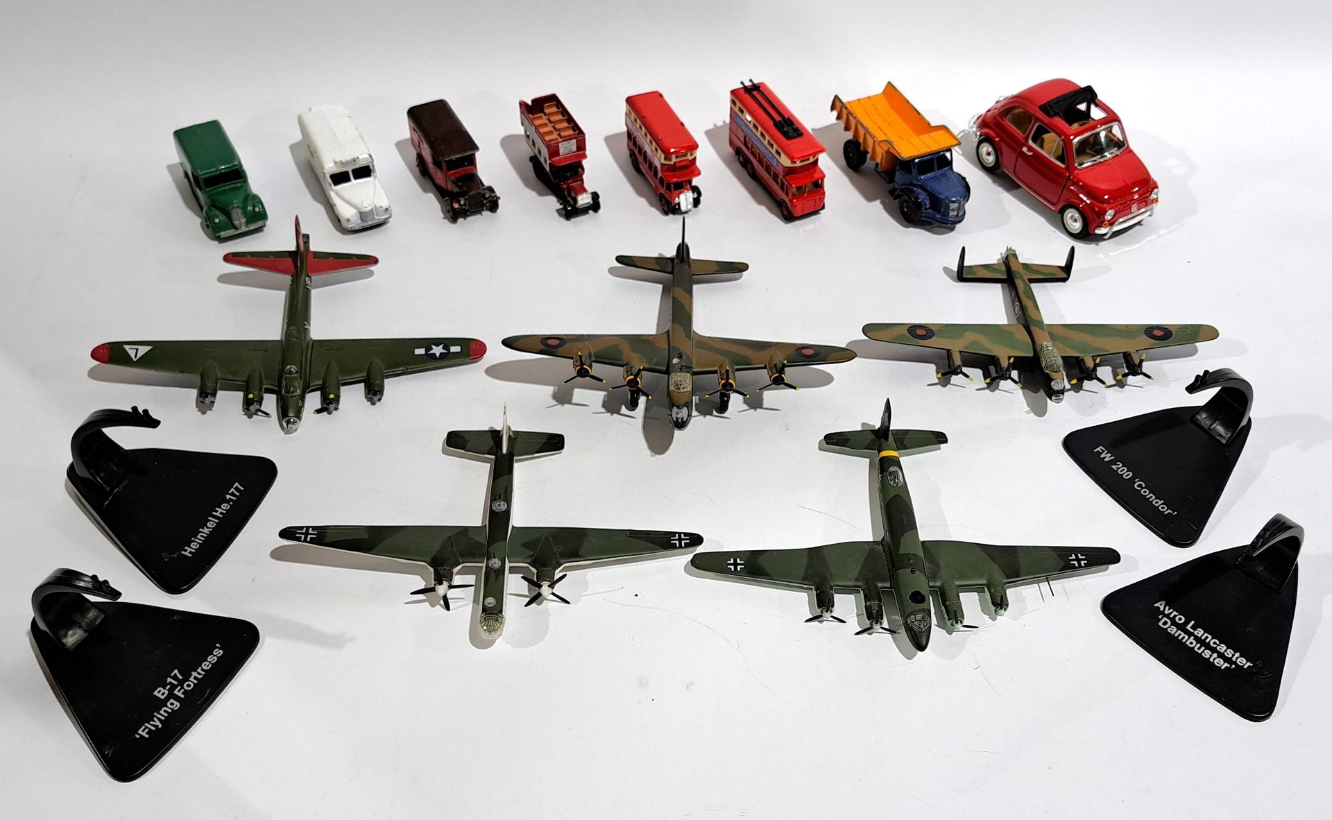 Dinky, Lledo & similar, Vehicles & Aircraft, an unboxed group