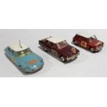 Corgi Rover 2000, Citroen DS 19 & Mini Cooper, 3 Car Set