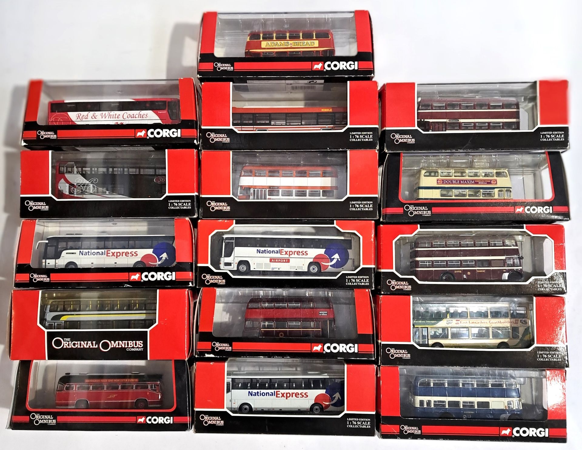 Corgi “Original Omnibus” a boxed bus group